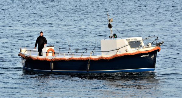 Bootje op het water