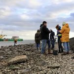 groep gaat oesters rapen met thijs