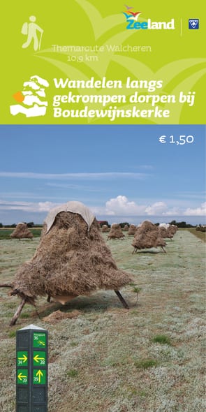 Wandelen langs gekrompen dorpen bij Boudewijnskerke