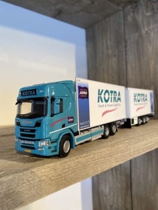 Miniatuur vrachtwagen combi