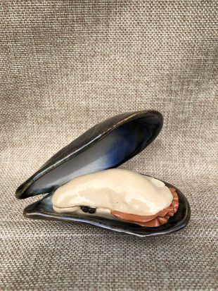 Mossel van keramiek 11cm
