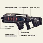 Lasergamen gun