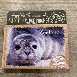 Magneet Zeehond Zeeland kurk