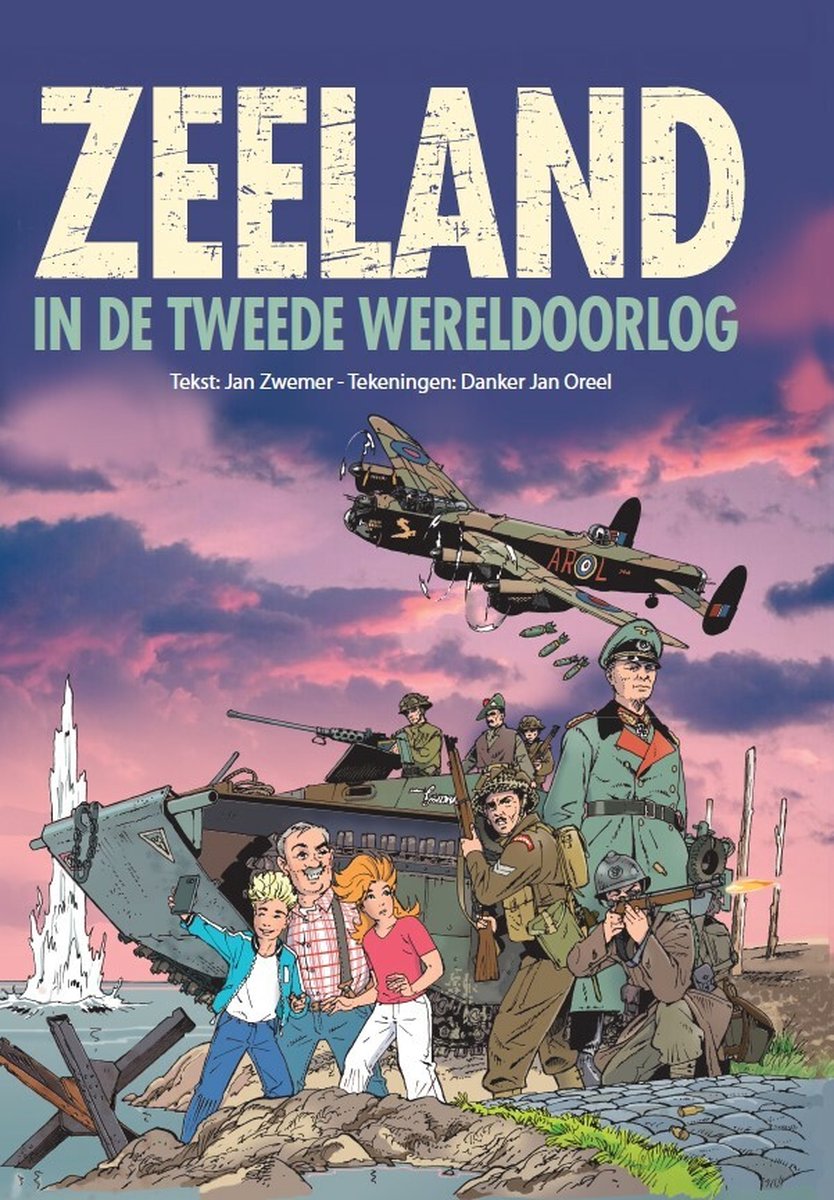 Zeeland in de tweede wereldoorlog stripboek