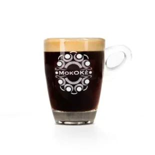 Belle Knoppe Espresso Glas