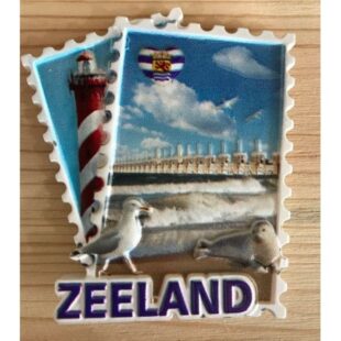 Magneet postzegel Zeeland
