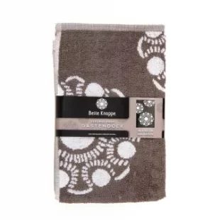 Belle Knoppe Zeeuwse Knop Gastendoek Taupe